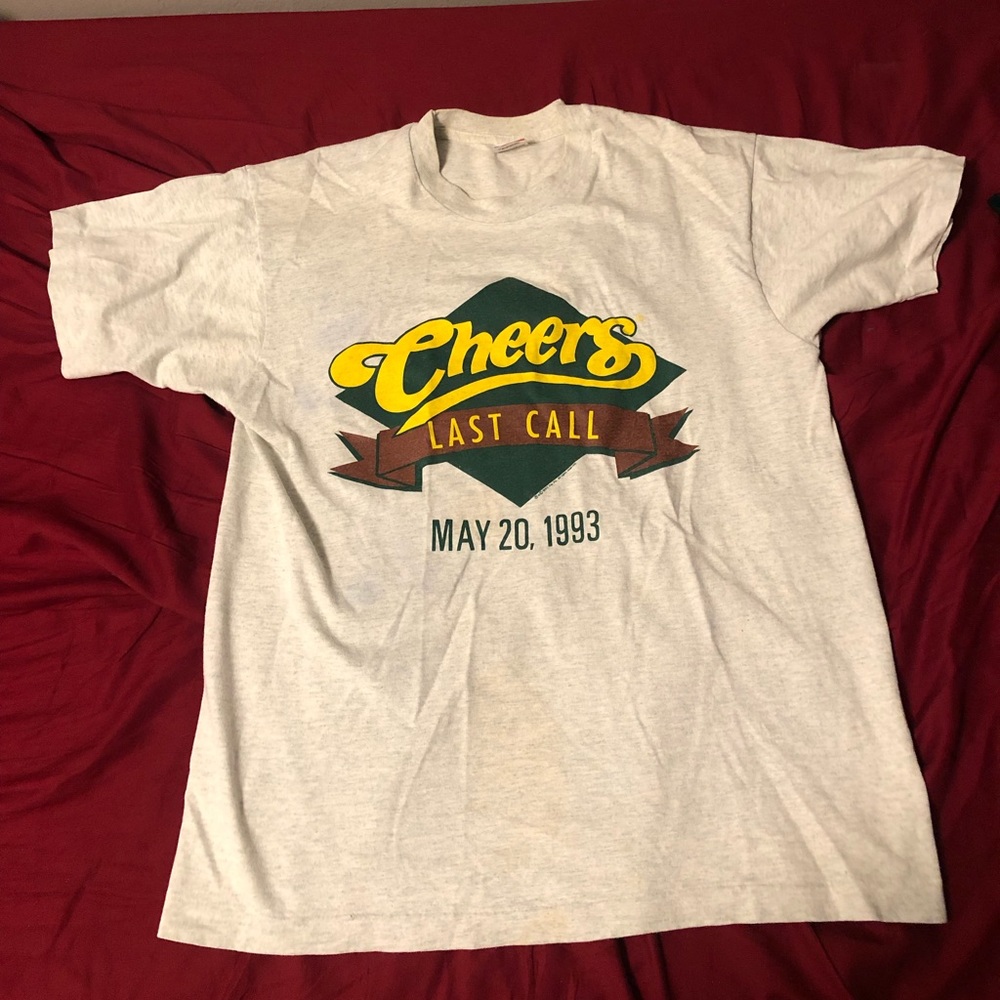 Vintage Cheers Last Call Single Stitch 1993 Shirt